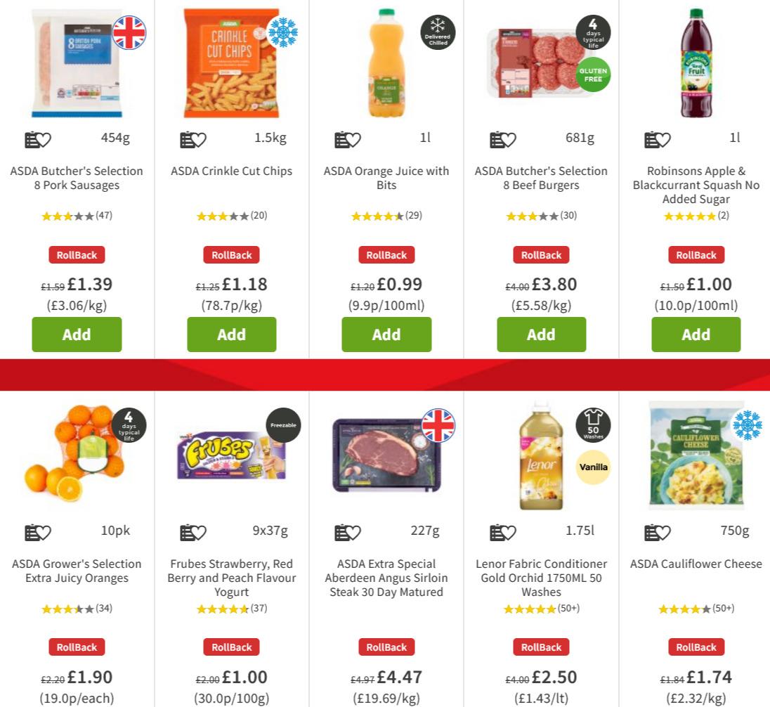 ASDA Offers from 20 November