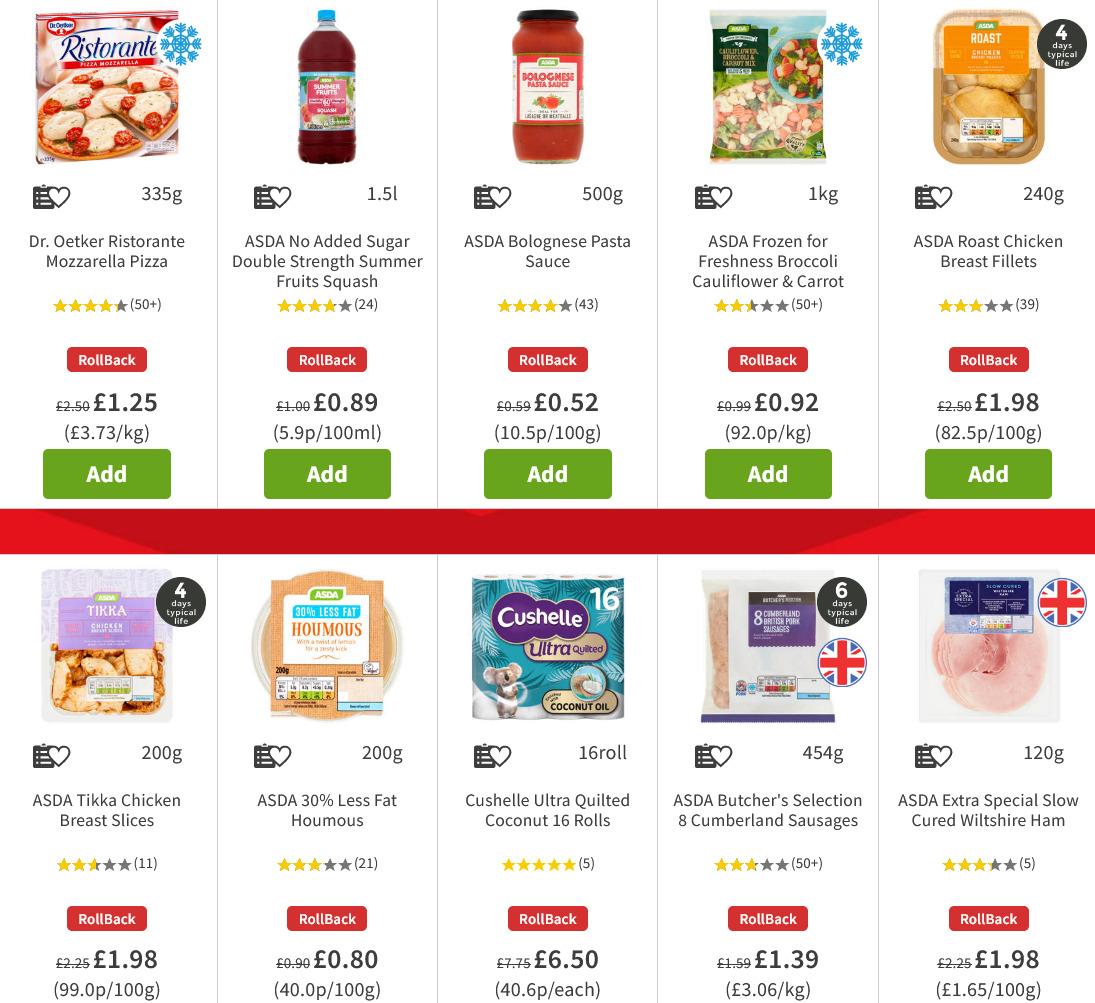 ASDA Offers from 20 November