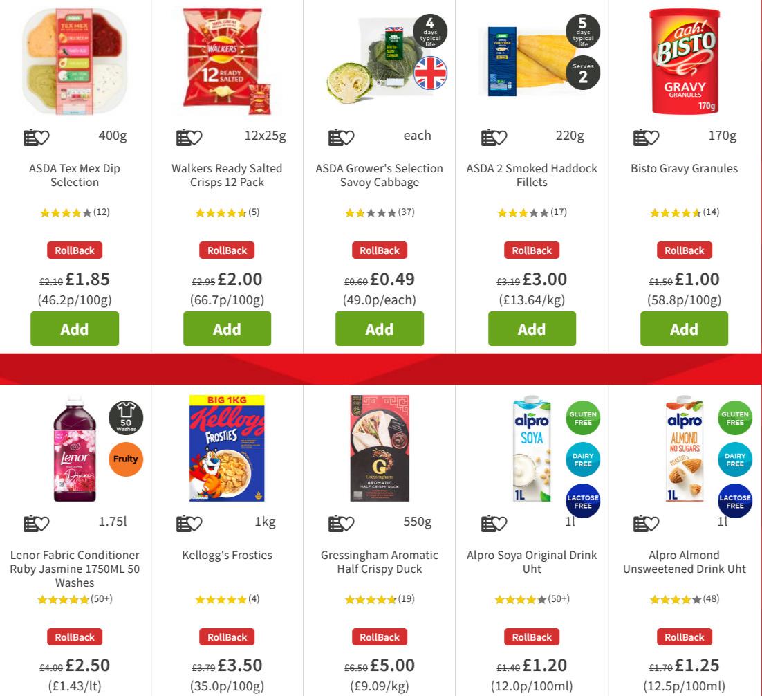 ASDA Offers from 20 November