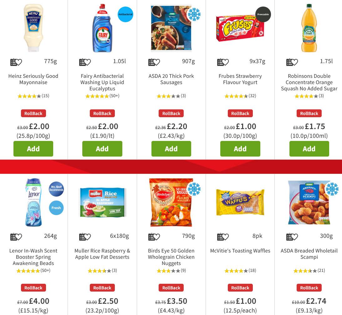 ASDA Offers from 20 November