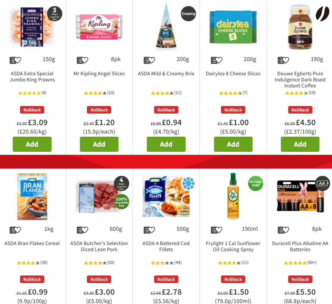 ASDA Offers from 20 November