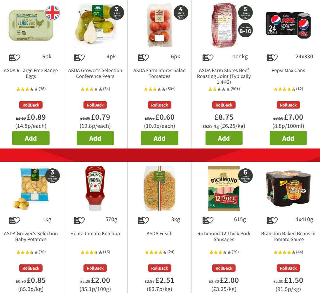 ASDA Offers from 20 November