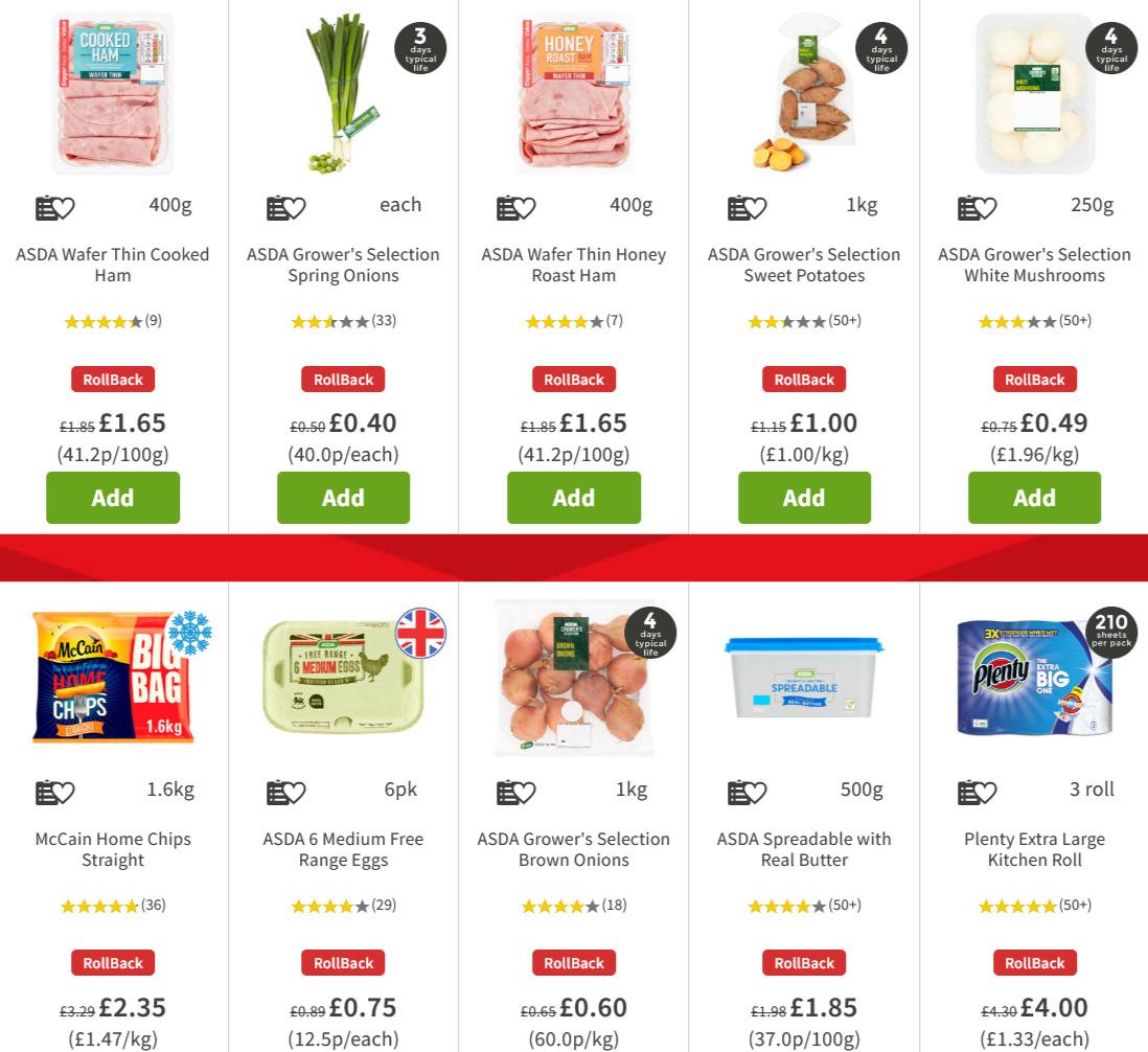 ASDA Offers from 20 November