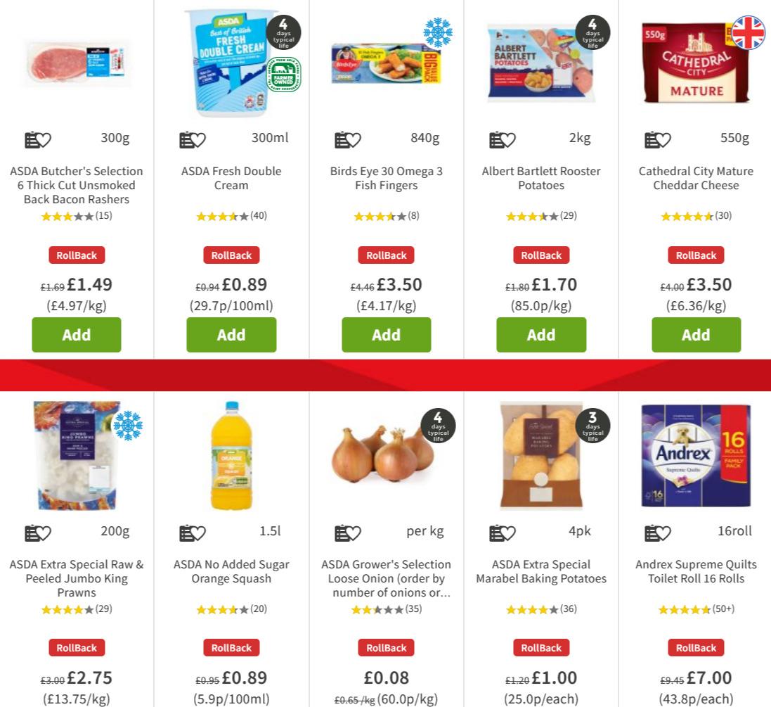 ASDA Offers from 20 November