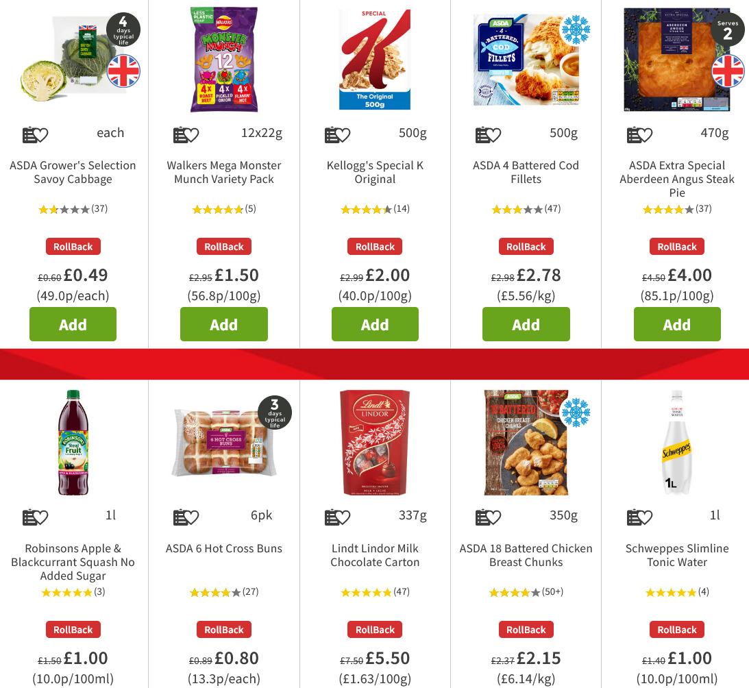 ASDA Offers from 27 November