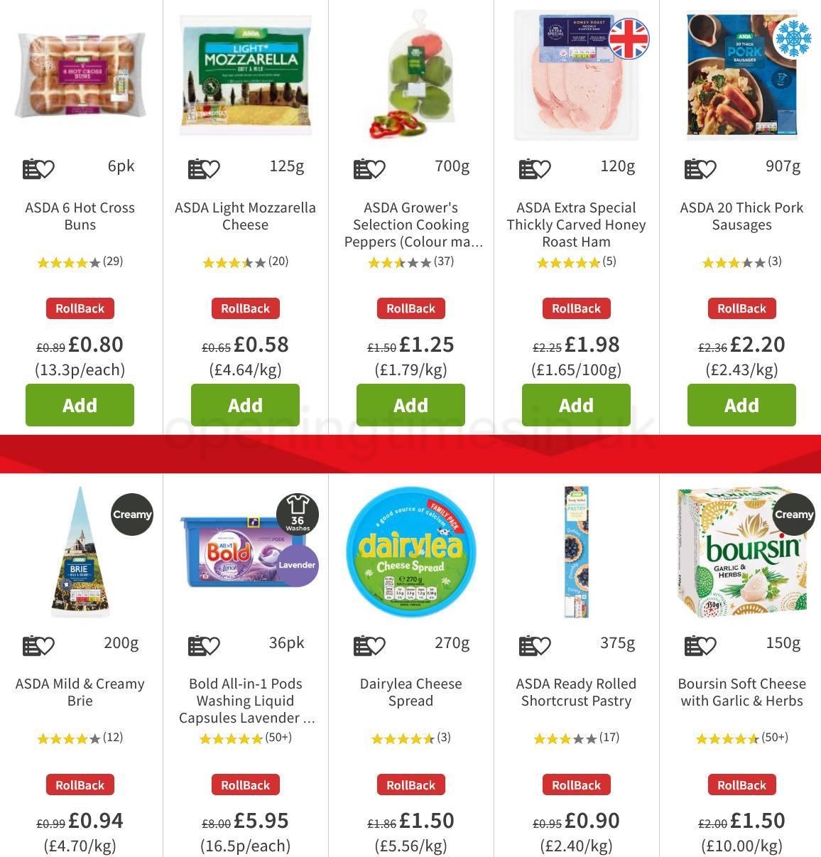 ASDA Offers from 4 December