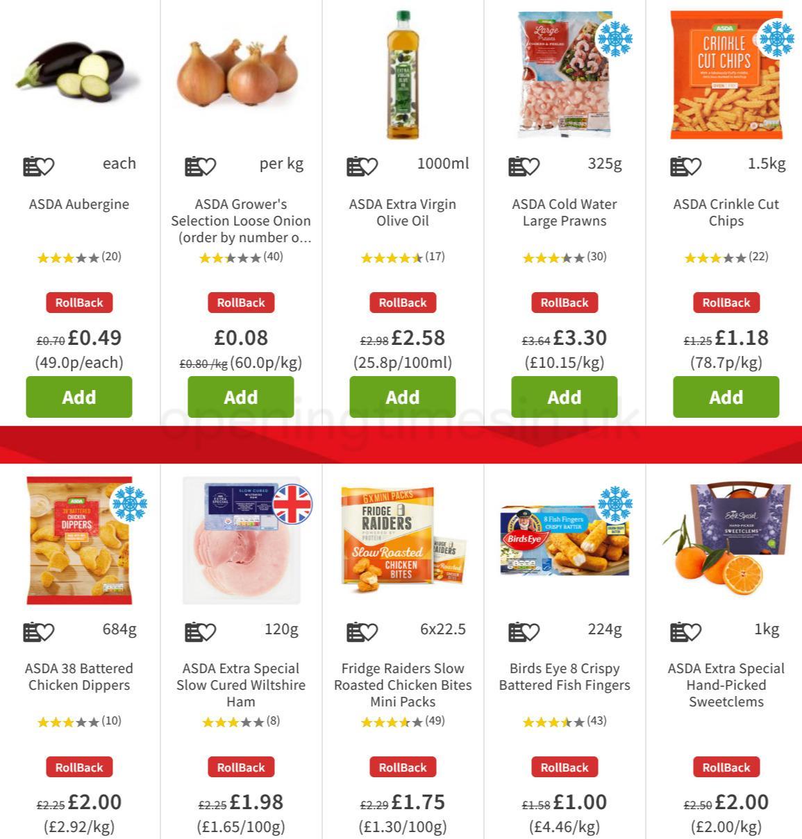 ASDA Offers from 4 December