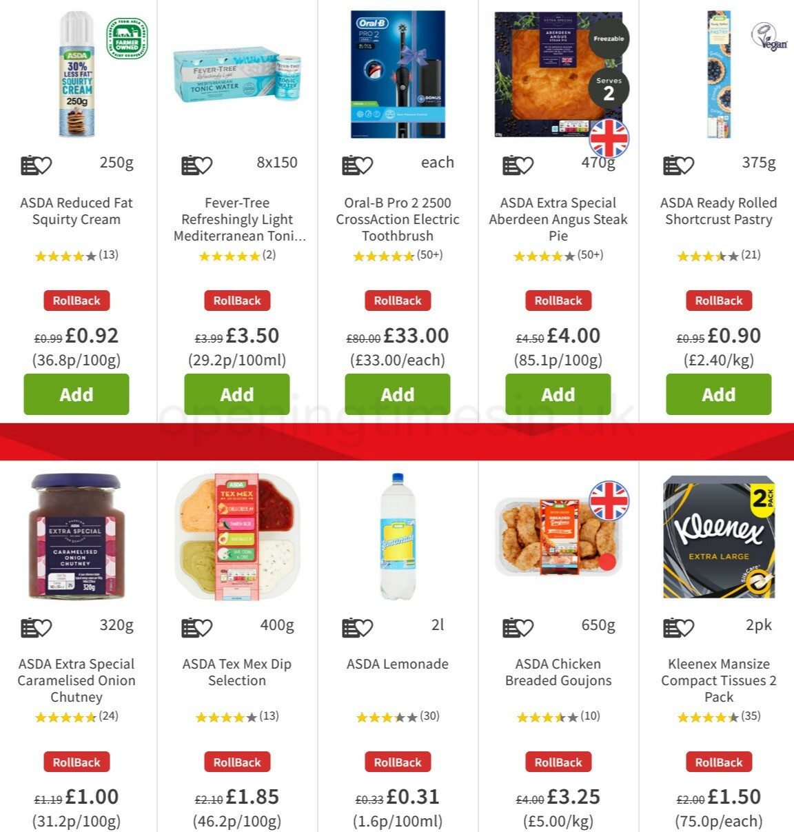 ASDA Offers from 18 December