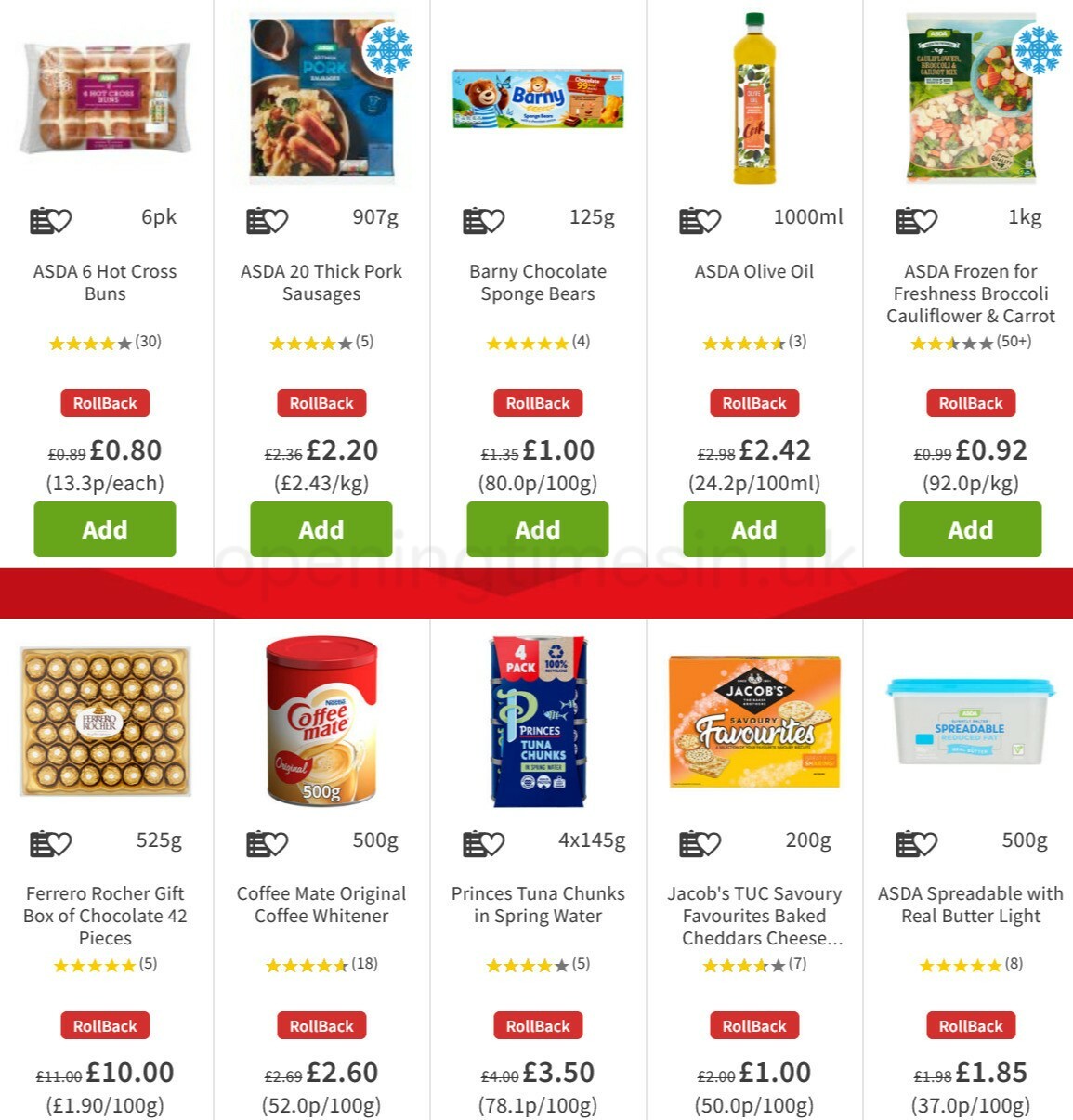 ASDA Offers from 18 December