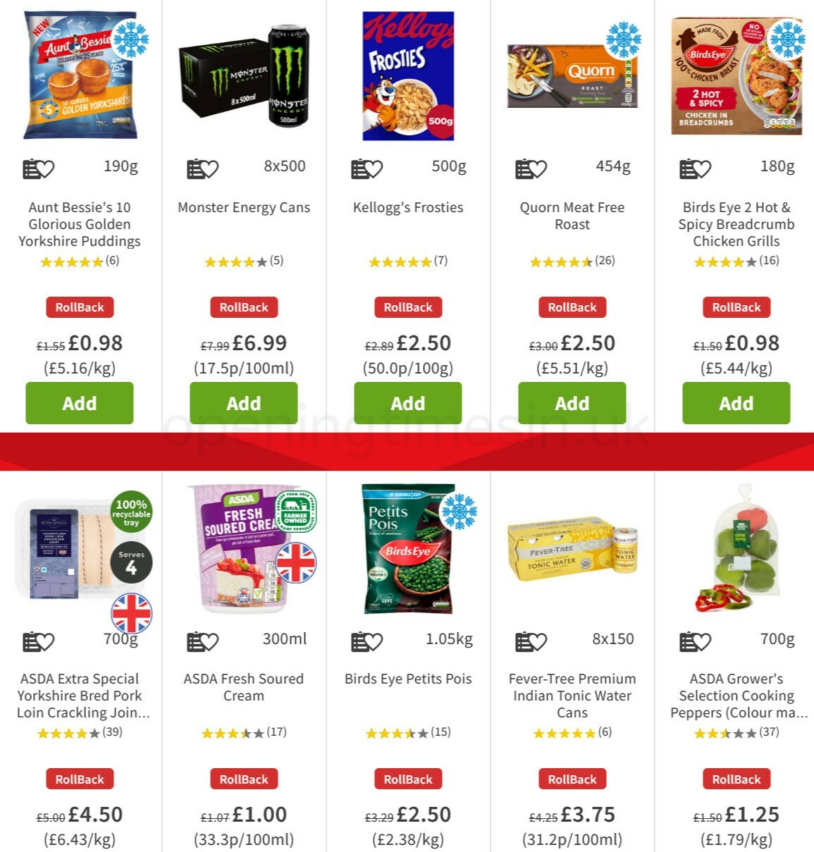 ASDA Offers from 18 December