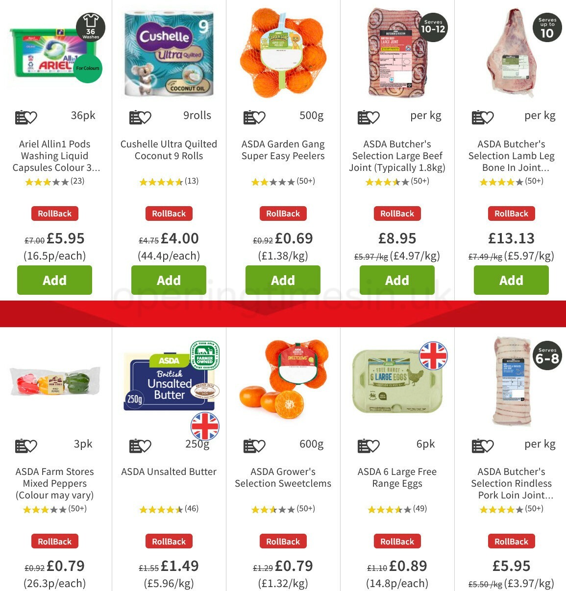 ASDA Offers from 18 December