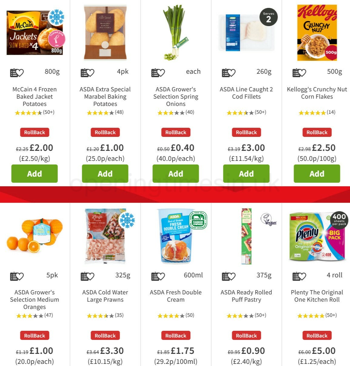 ASDA Offers from 18 December