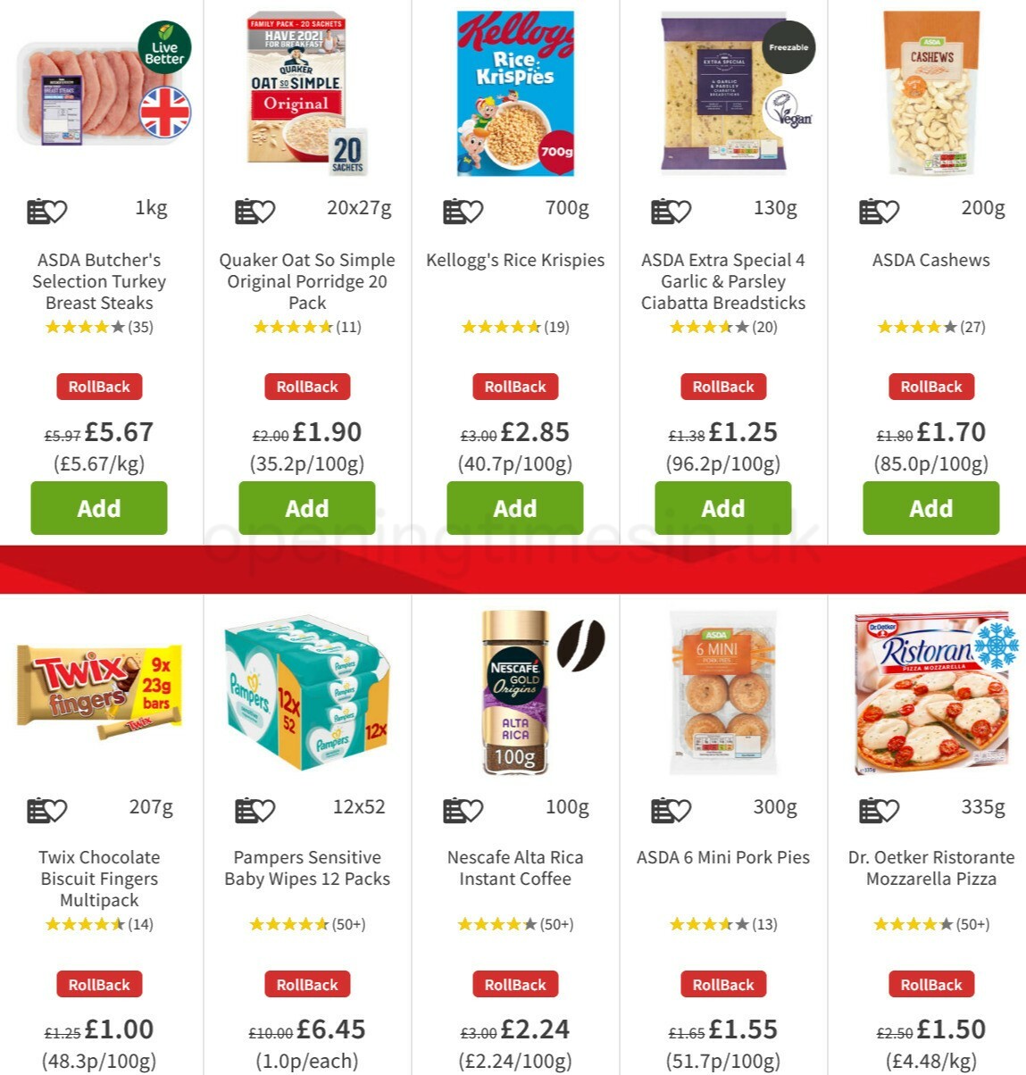 ASDA Offers from 14 January