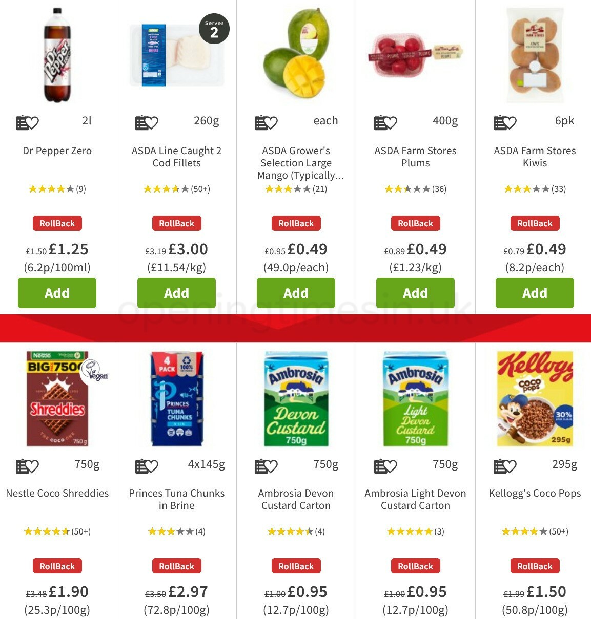 ASDA Offers from 14 January