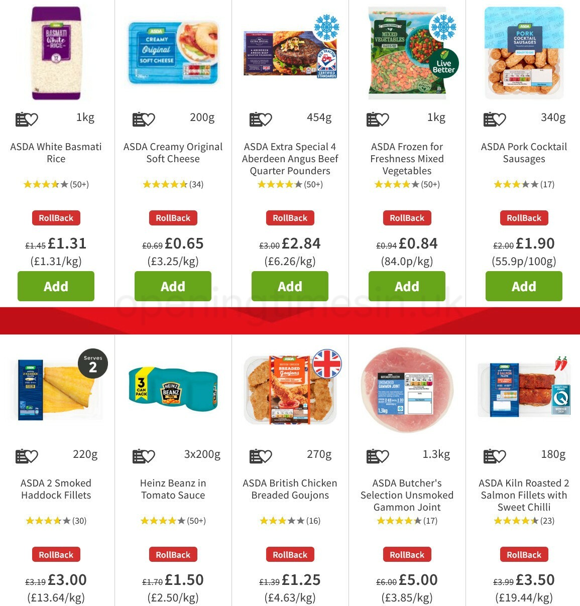 ASDA Offers from 22 January