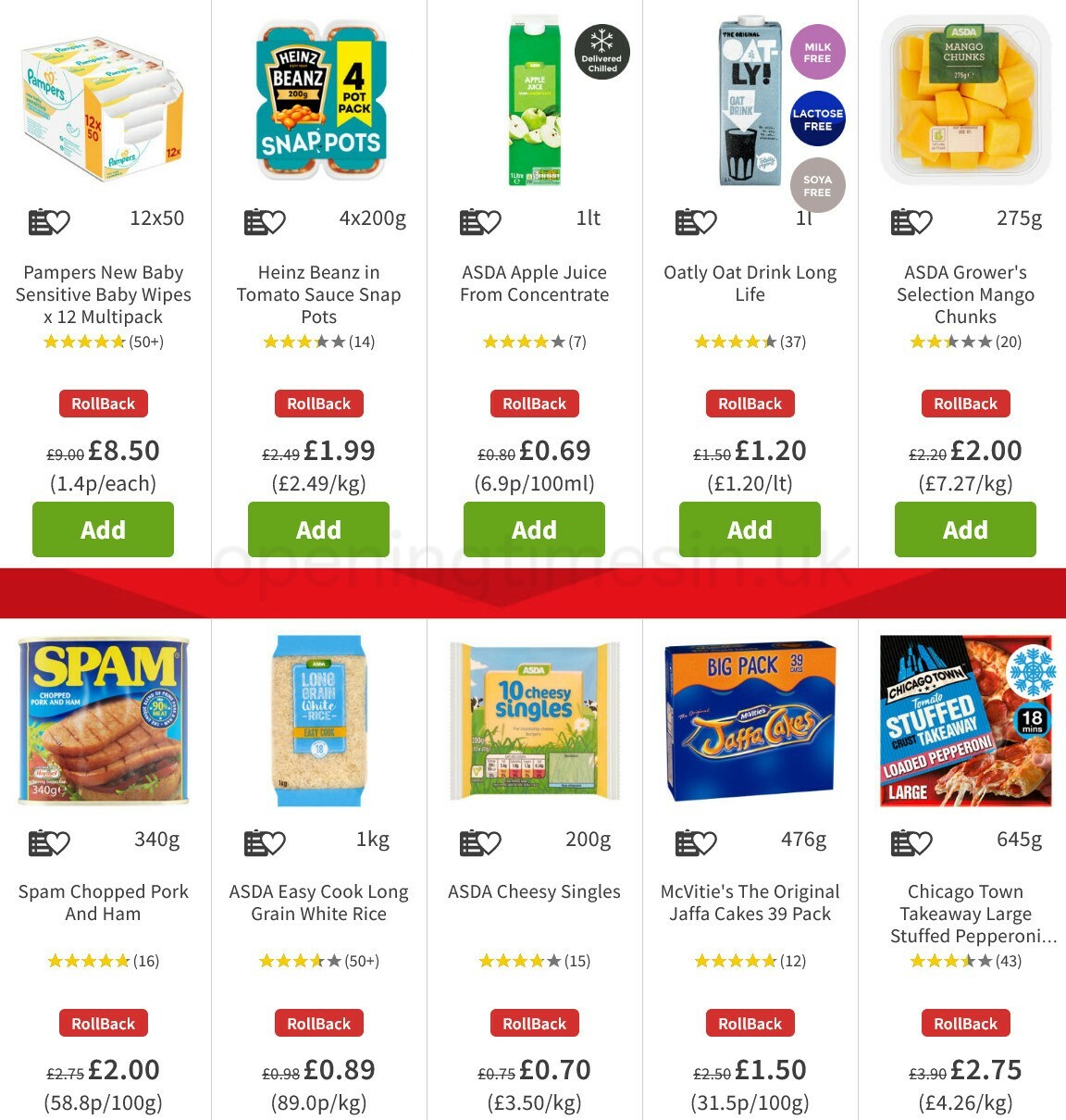 ASDA Offers from 22 January