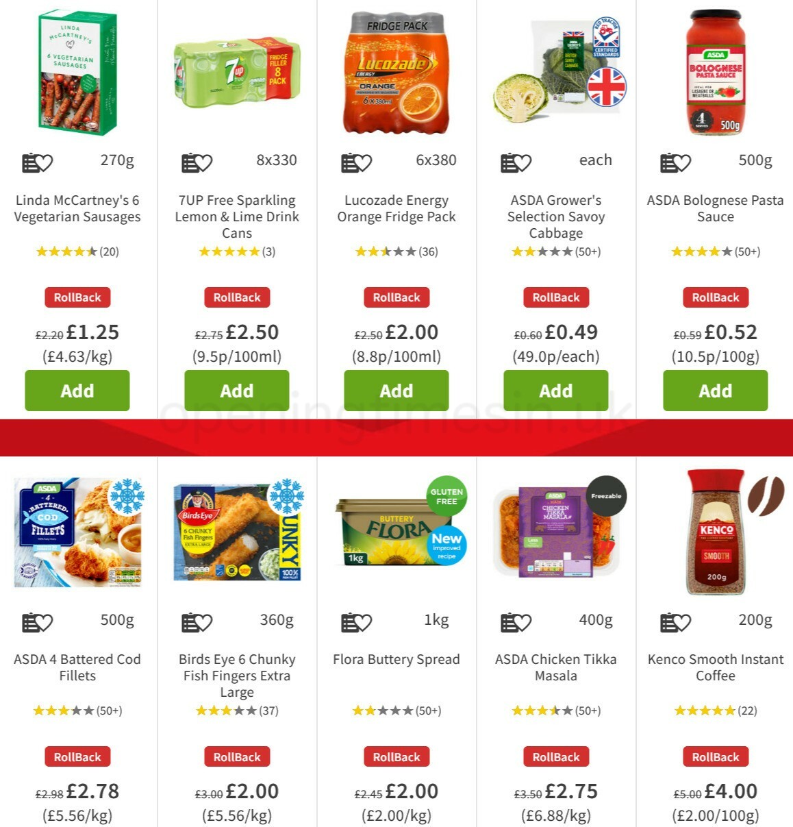 ASDA Offers from 22 January