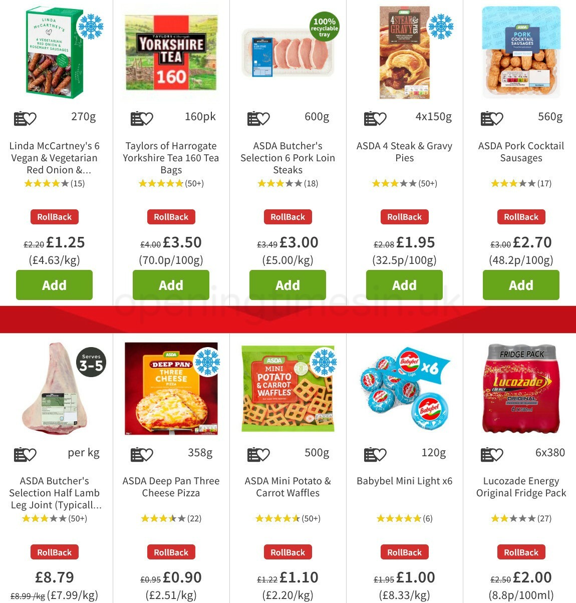 ASDA Offers from 22 January