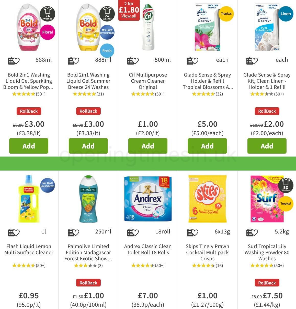 ASDA Offers from 22 January