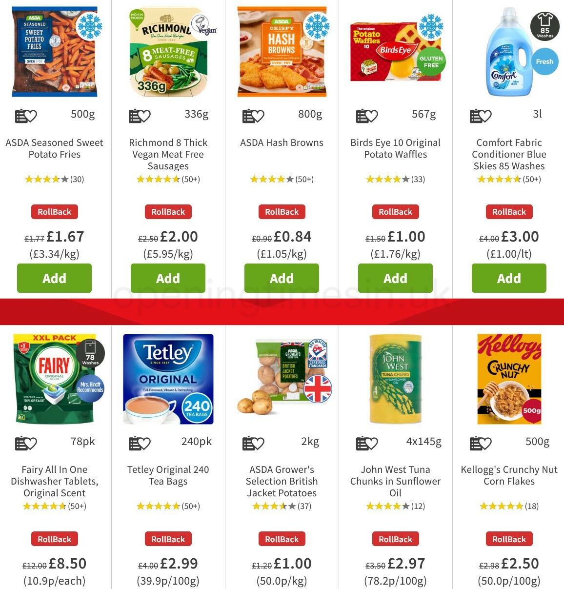 ASDA Offers from 22 January