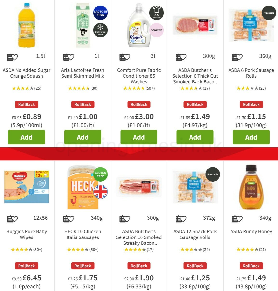 ASDA Offers from 22 January