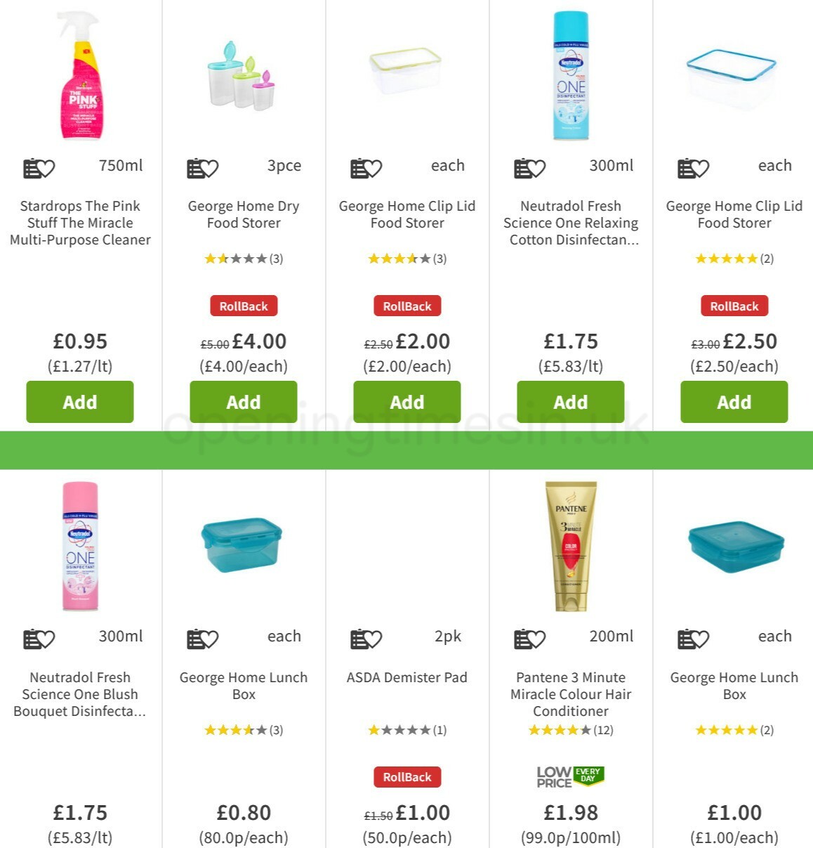 ASDA Offers from 29 January