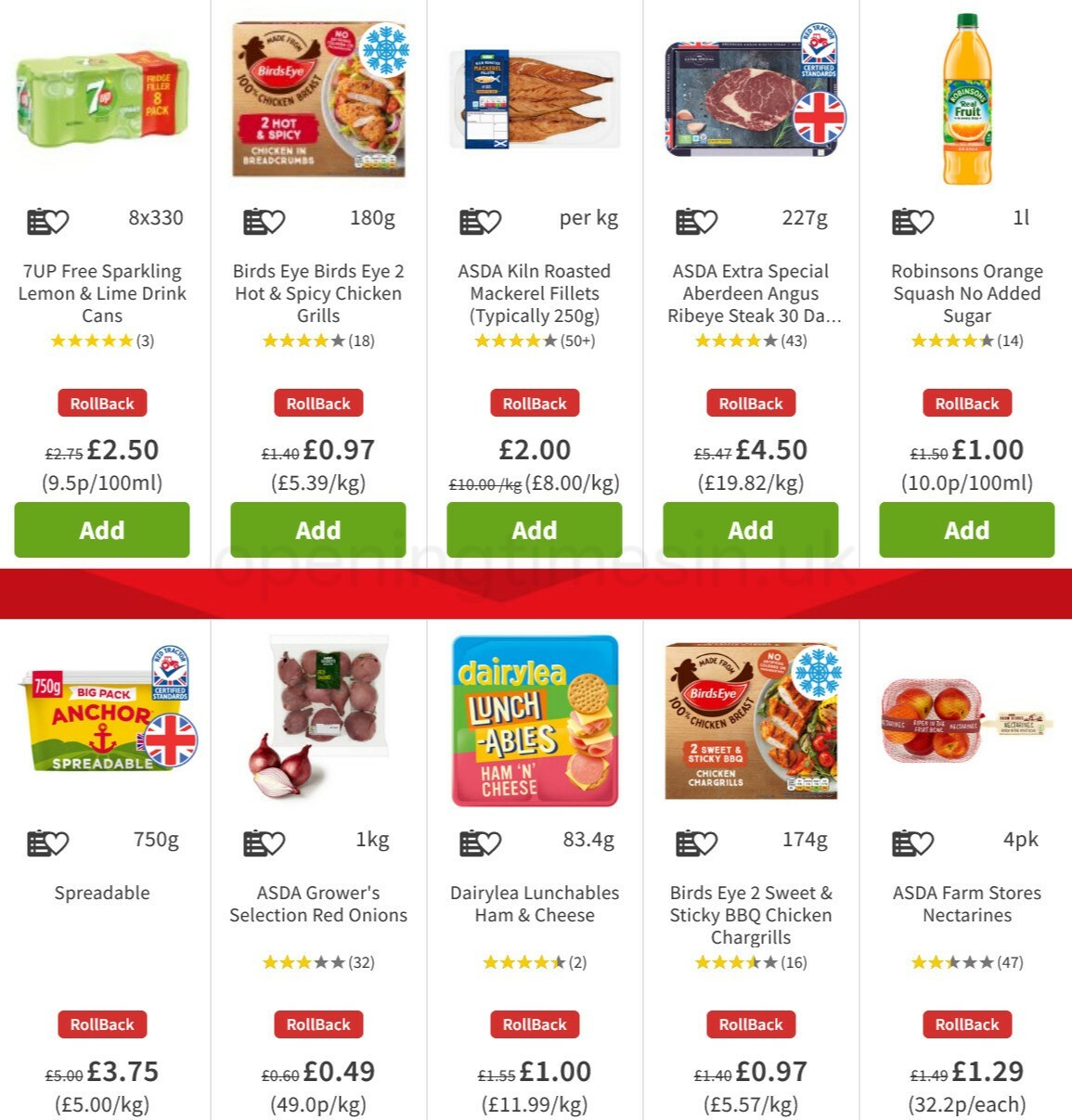 ASDA Offers from 19 February