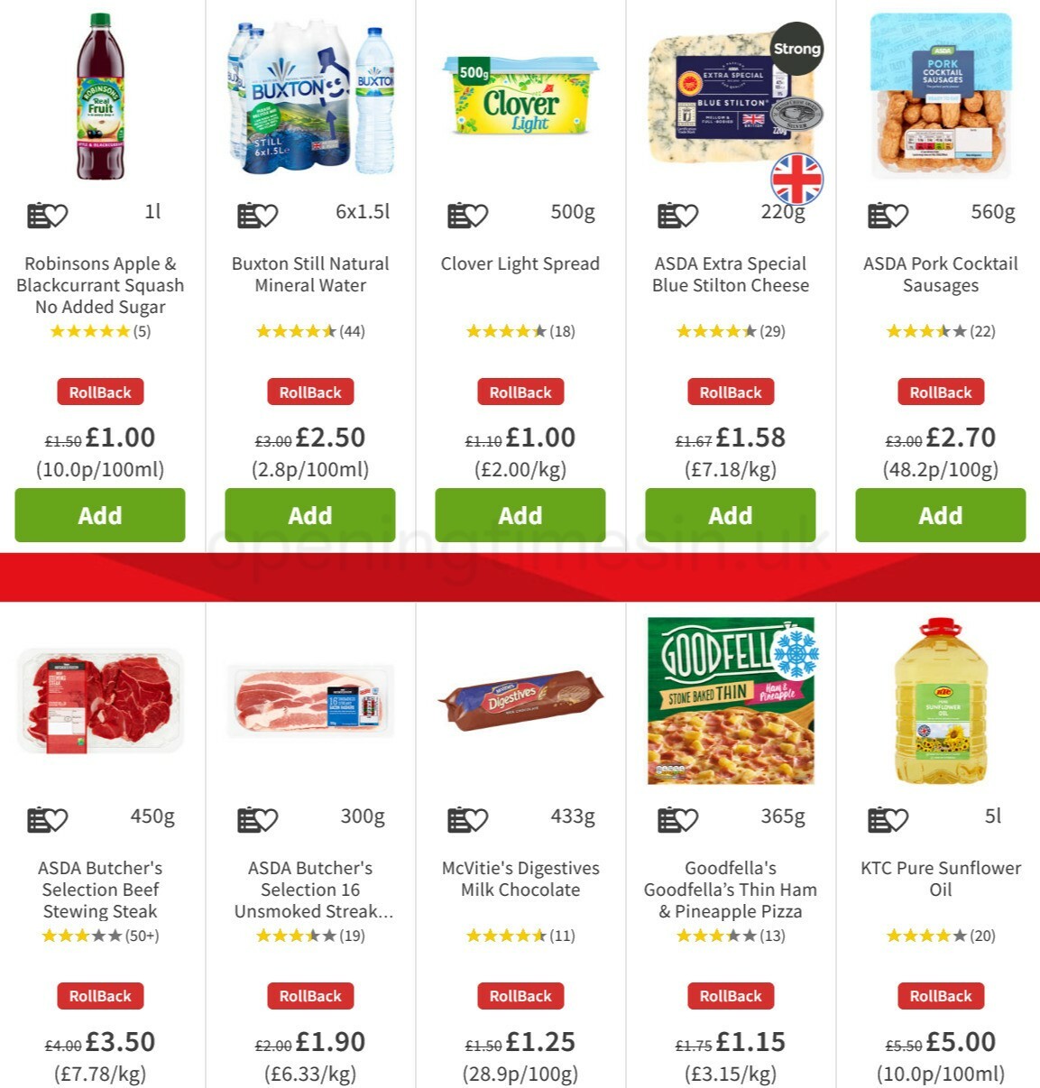 ASDA Offers from 19 February