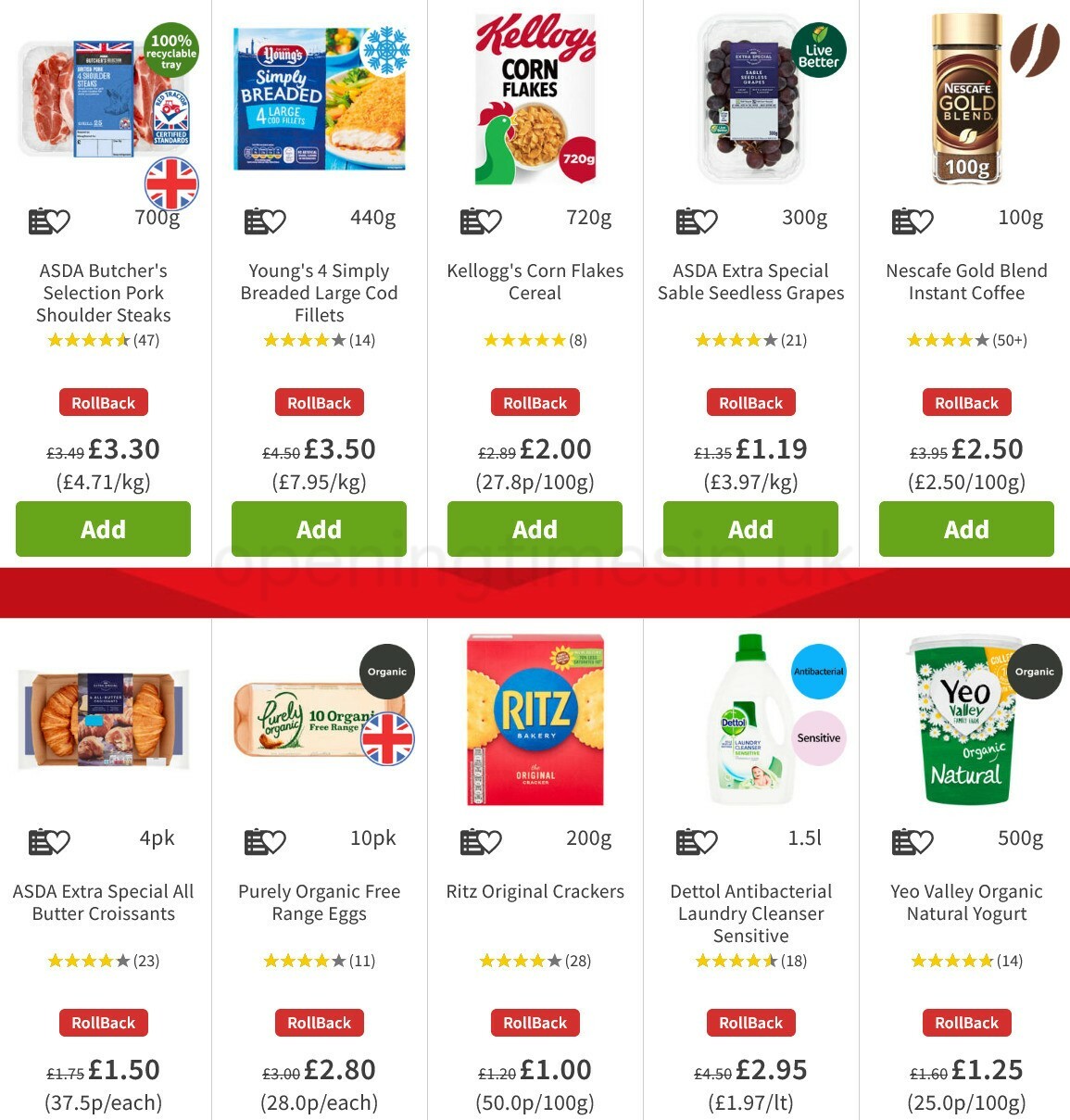 ASDA Offers from 19 February