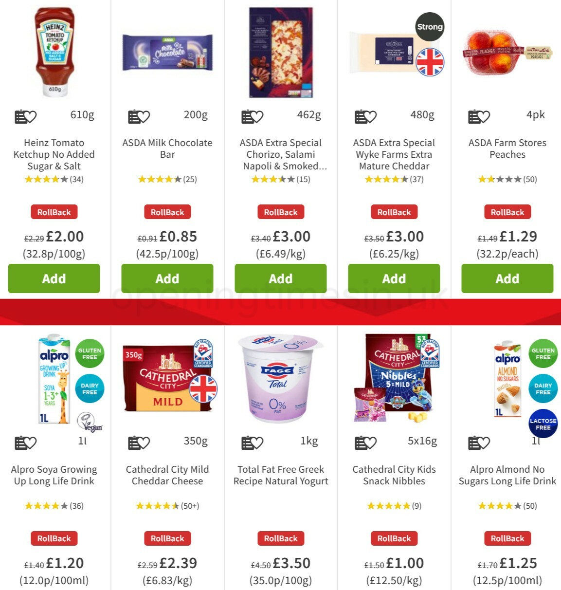 ASDA Offers from 19 February