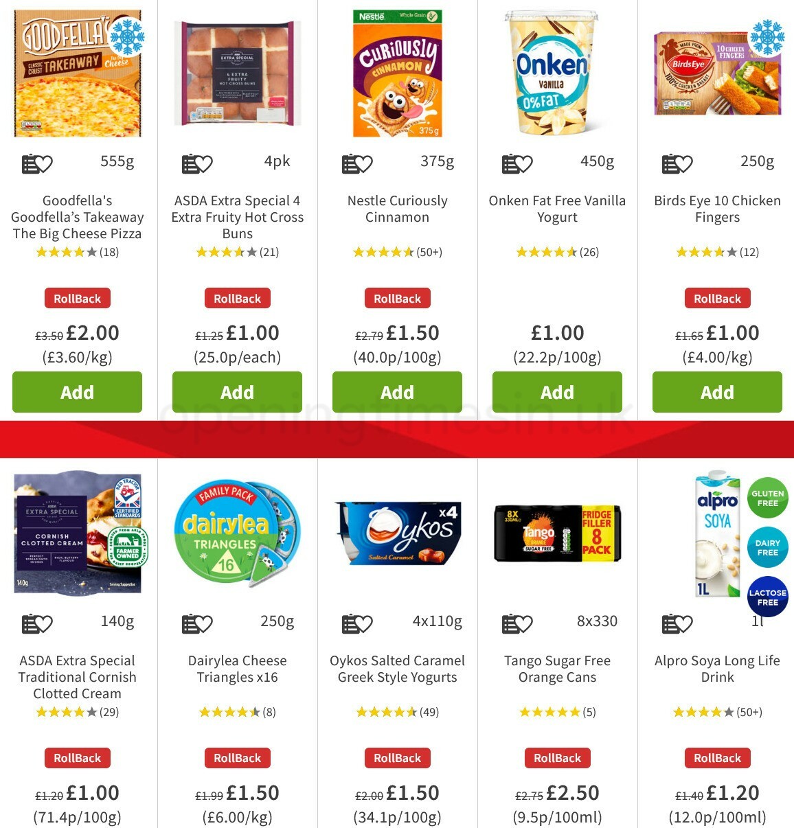 ASDA Offers from 19 February