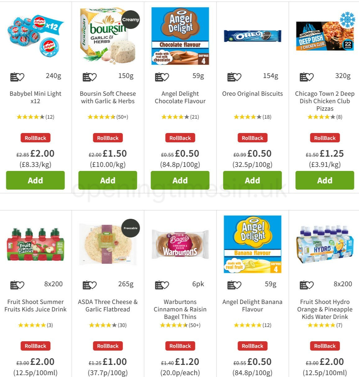 ASDA Offers from 25 February