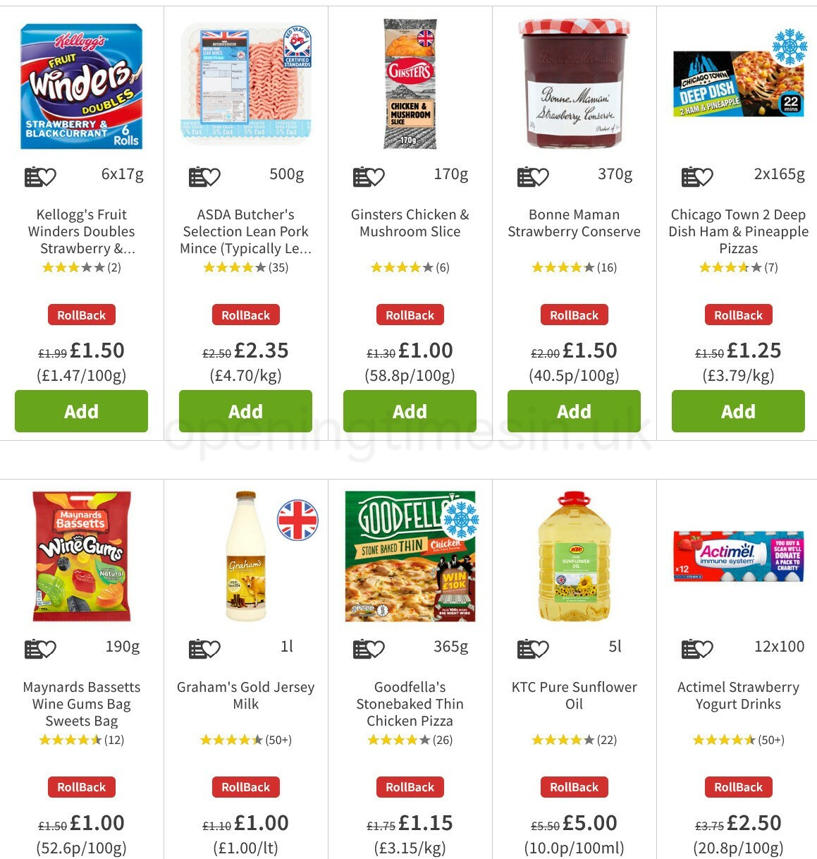 ASDA Offers from 25 February