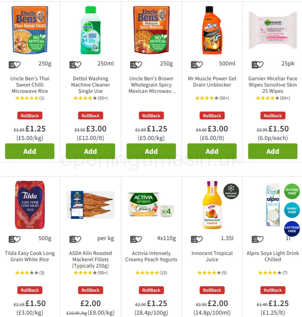 ASDA Offers from 25 February