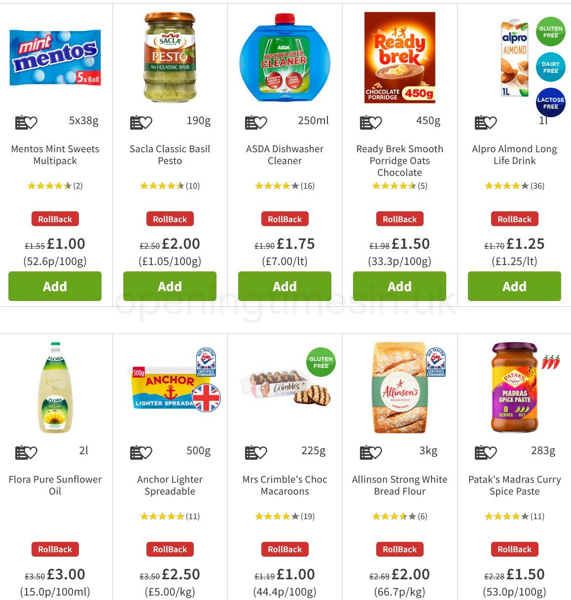 ASDA Offers from 25 February