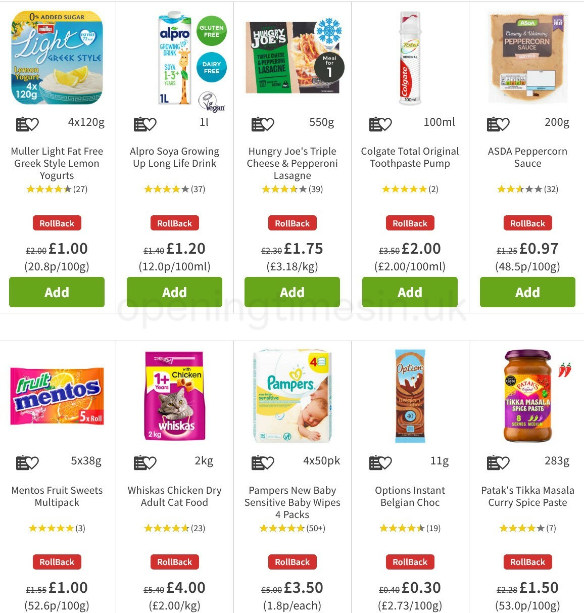 ASDA Offers from 25 February