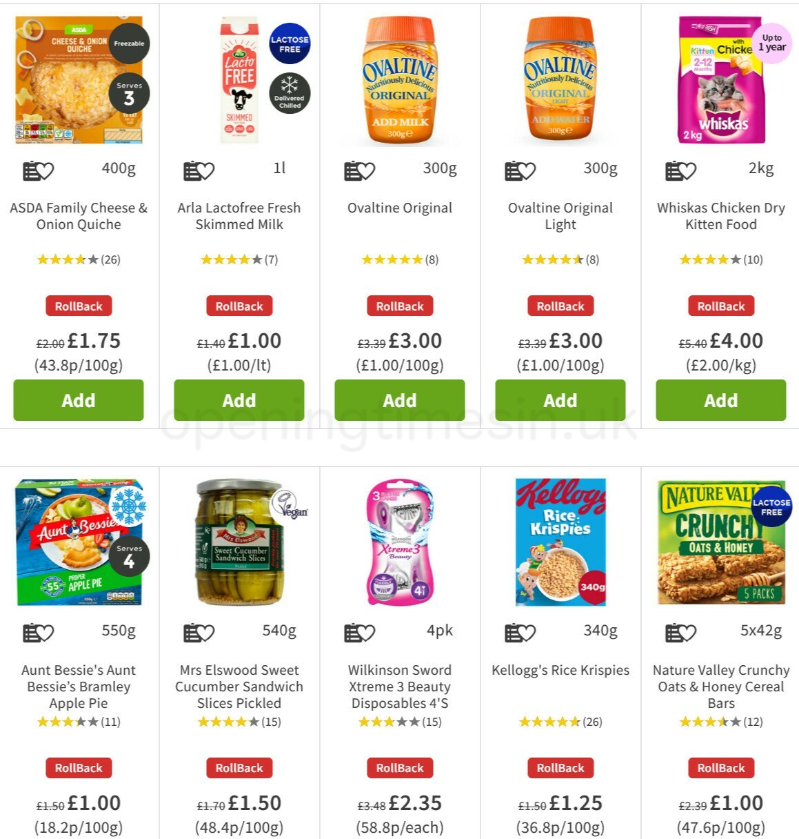 ASDA Offers from 25 February