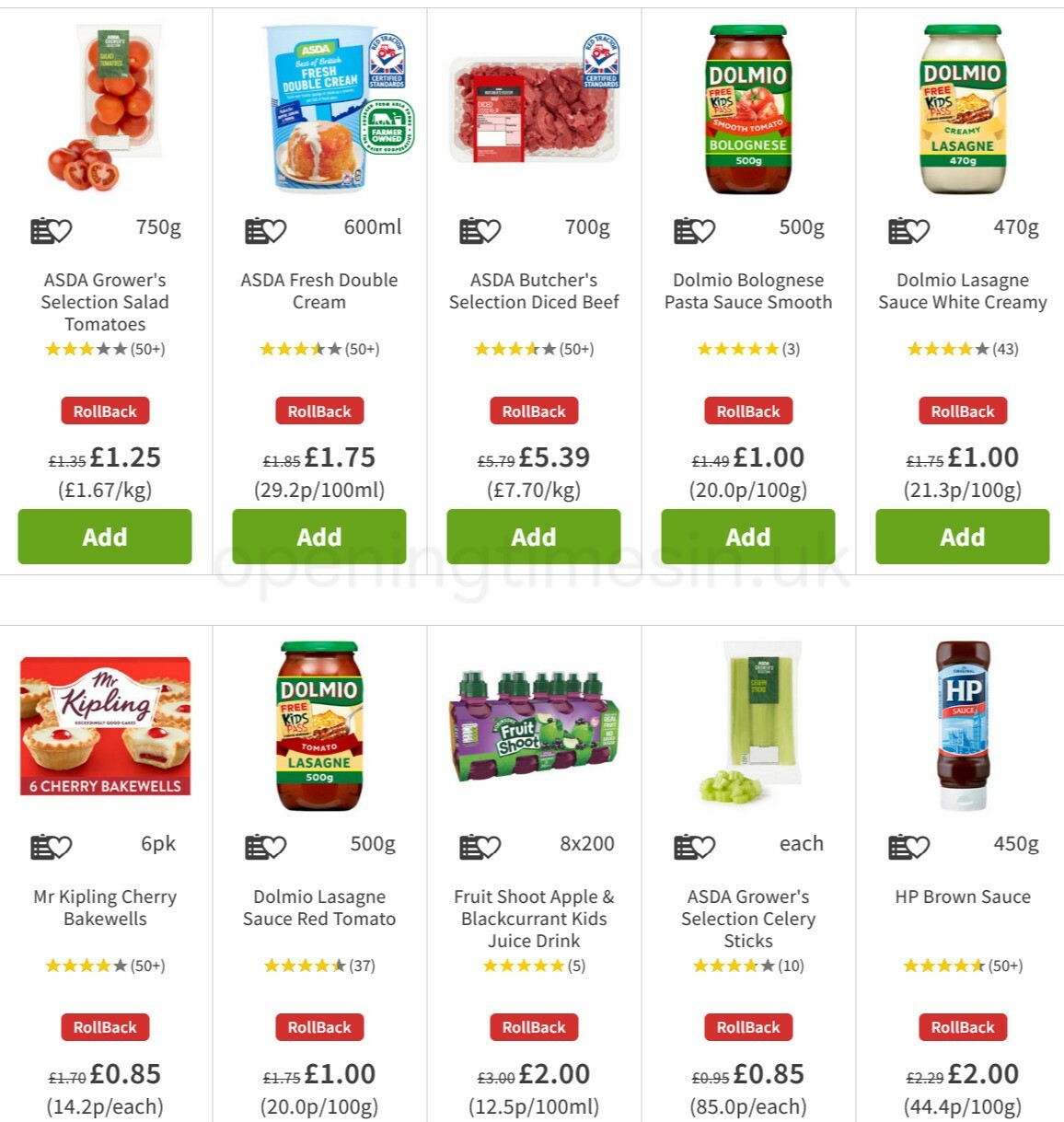 ASDA Offers from 25 February