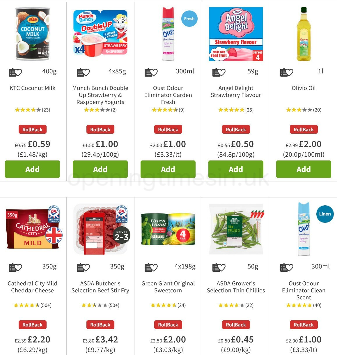 ASDA Offers from 25 February