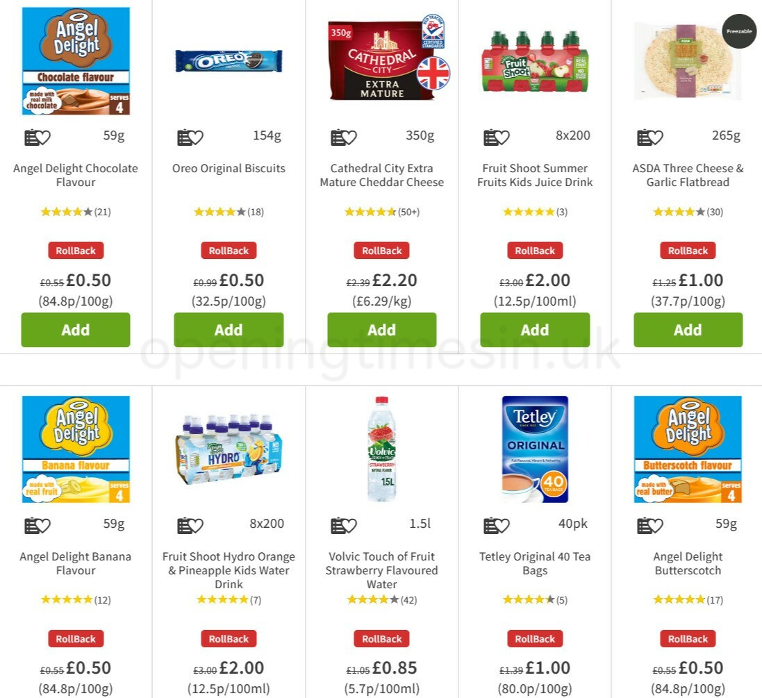 ASDA Offers from 4 March