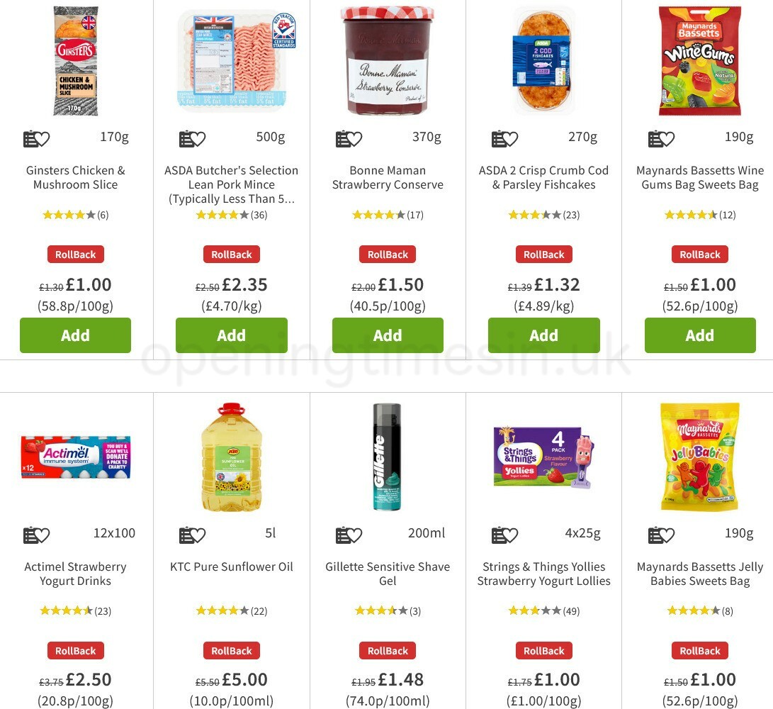 ASDA Offers from 4 March