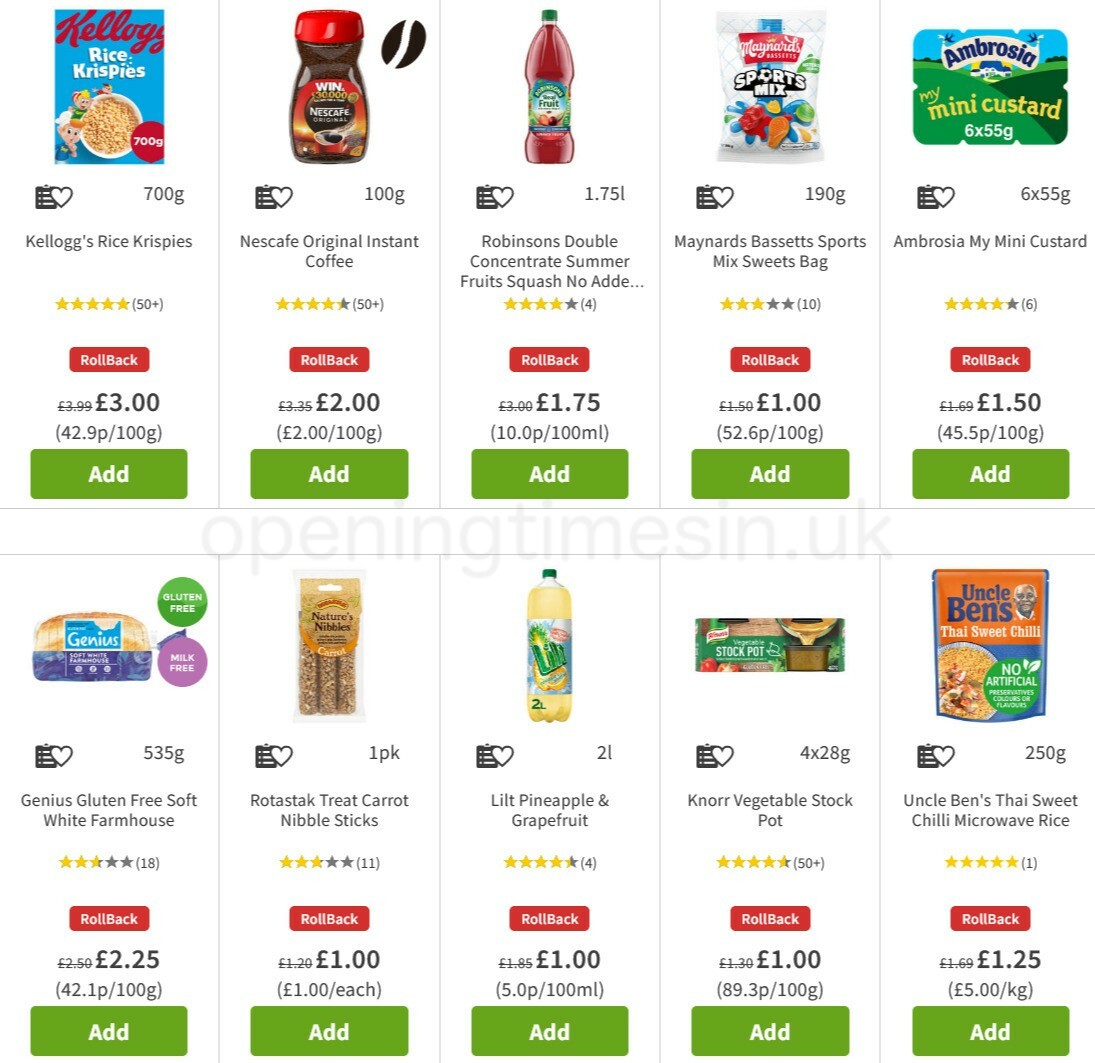 ASDA Offers from 4 March