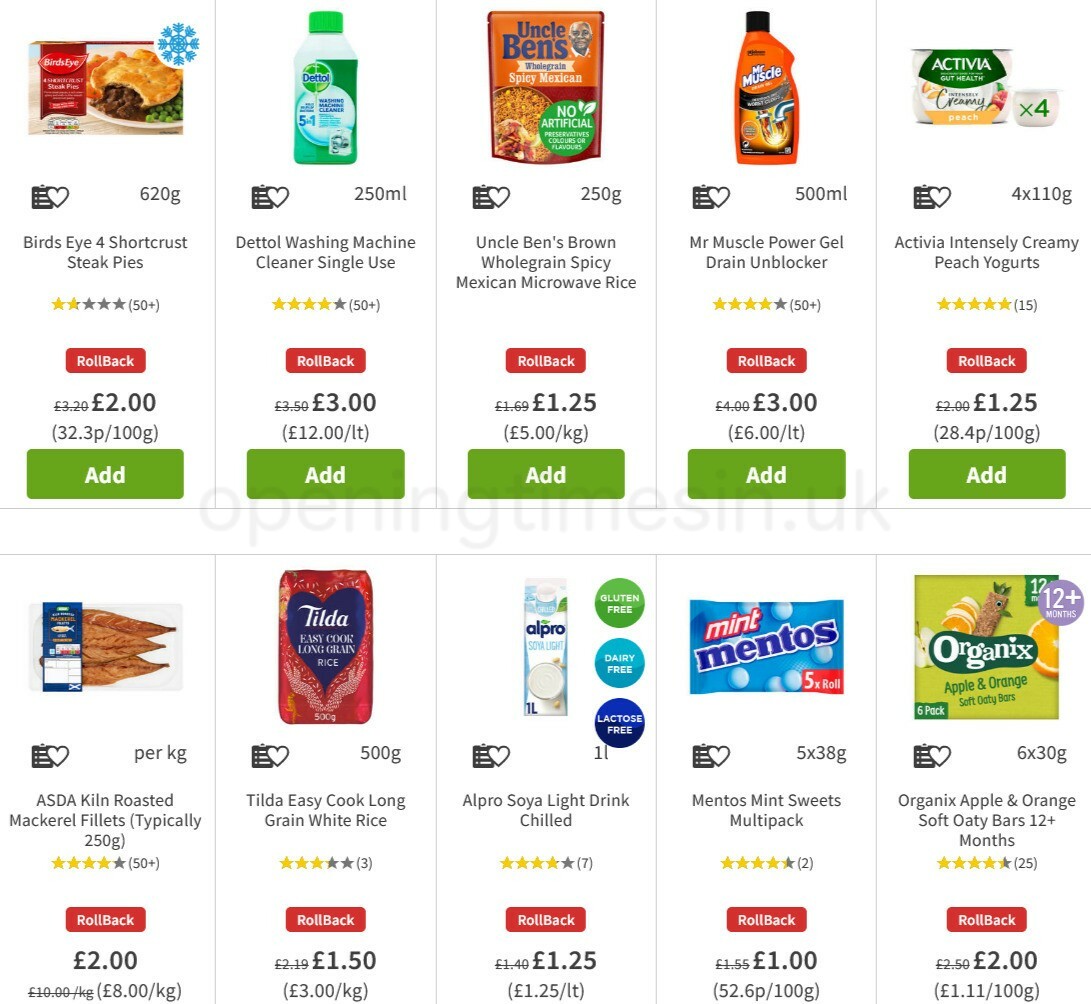 ASDA Offers from 4 March