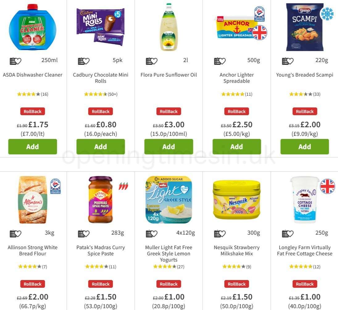 ASDA Offers from 4 March