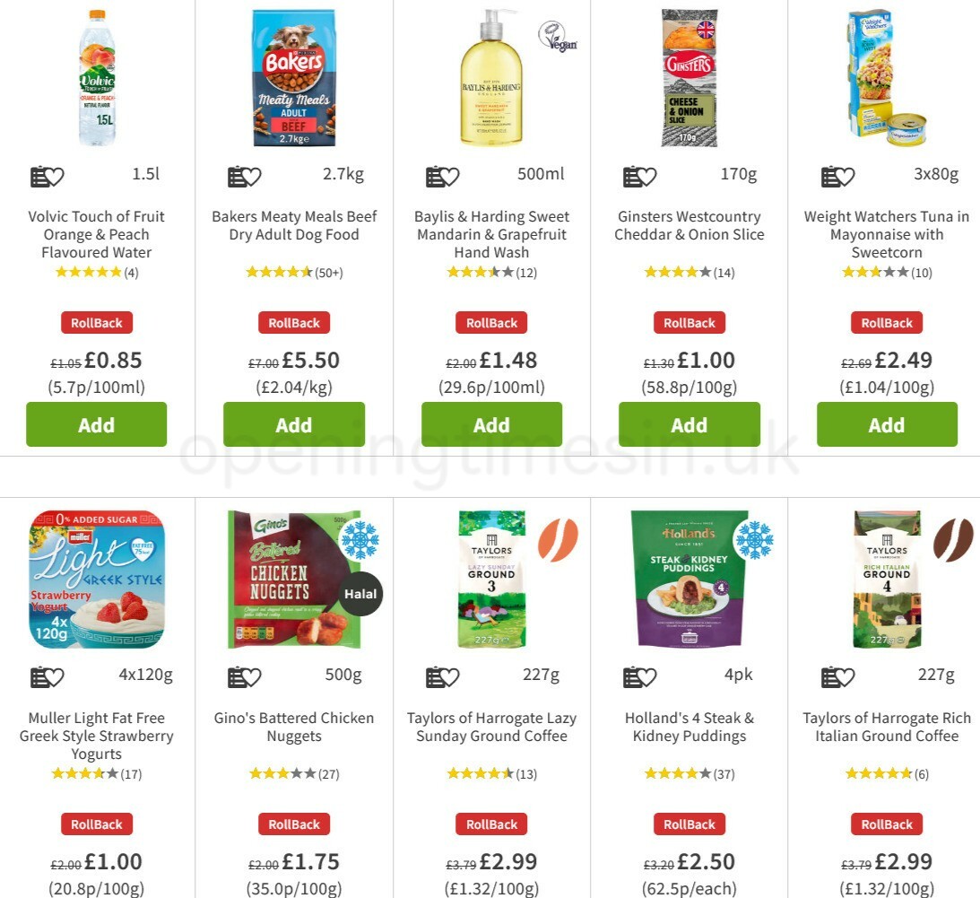 ASDA Offers from 4 March