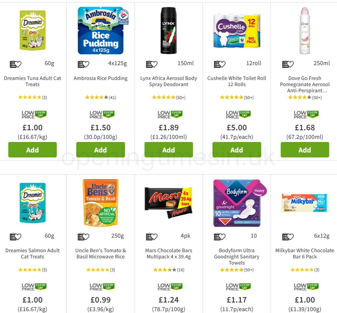 ASDA Offers from 11 March