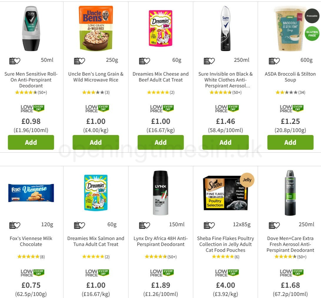 ASDA Offers from 11 March