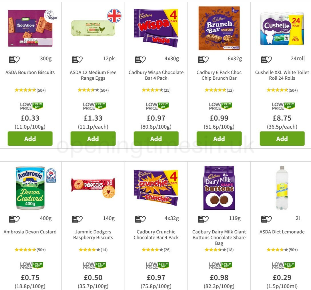 ASDA Offers from 11 March