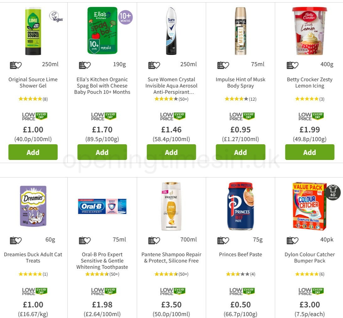 ASDA Offers from 11 March