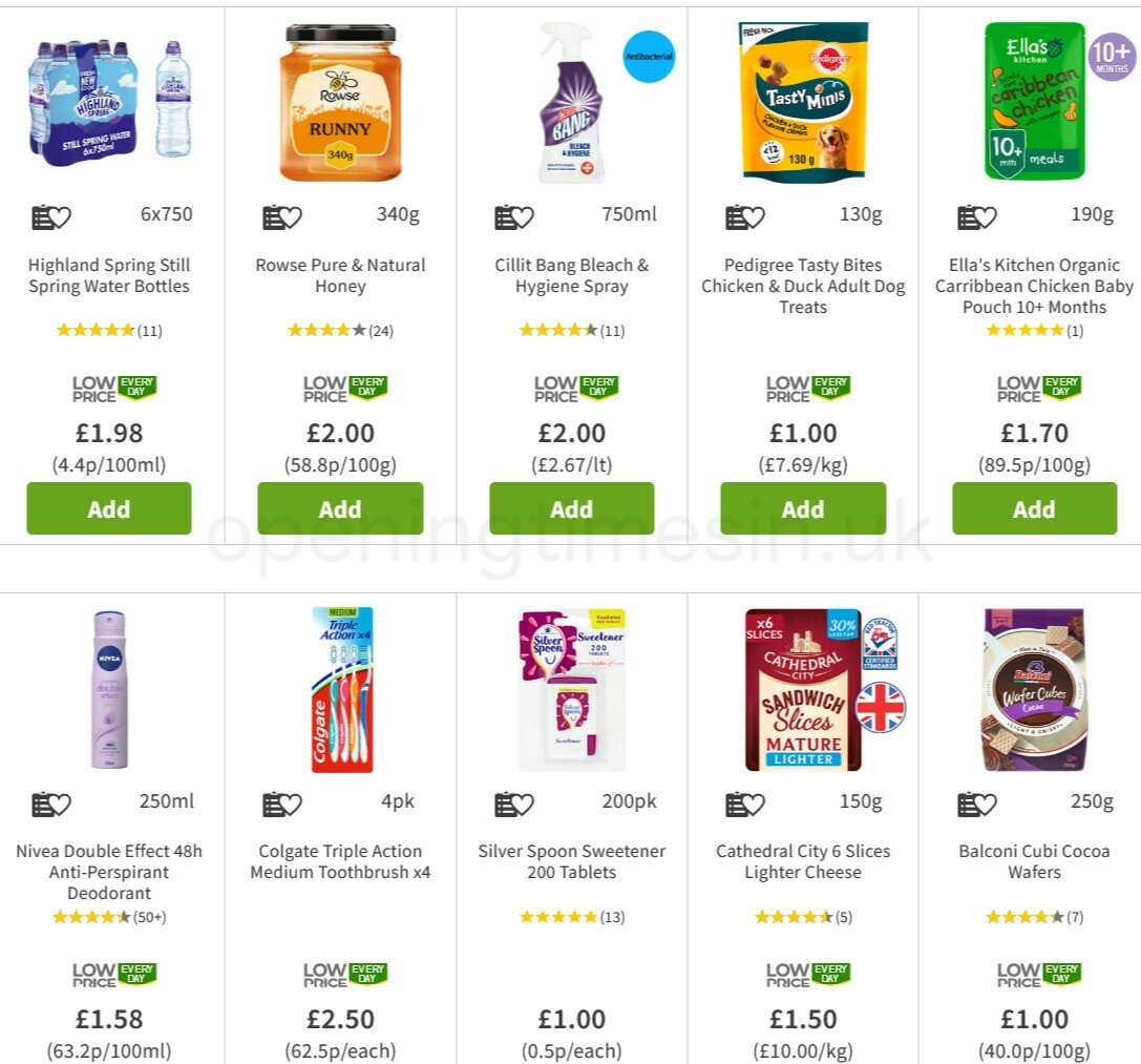 ASDA Offers from 11 March